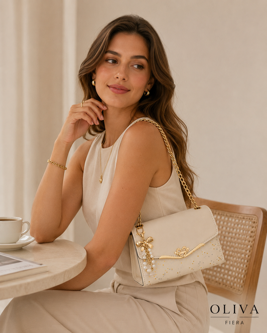 Bolso Azahar | Elegancia Radiante | Oro Silvestre