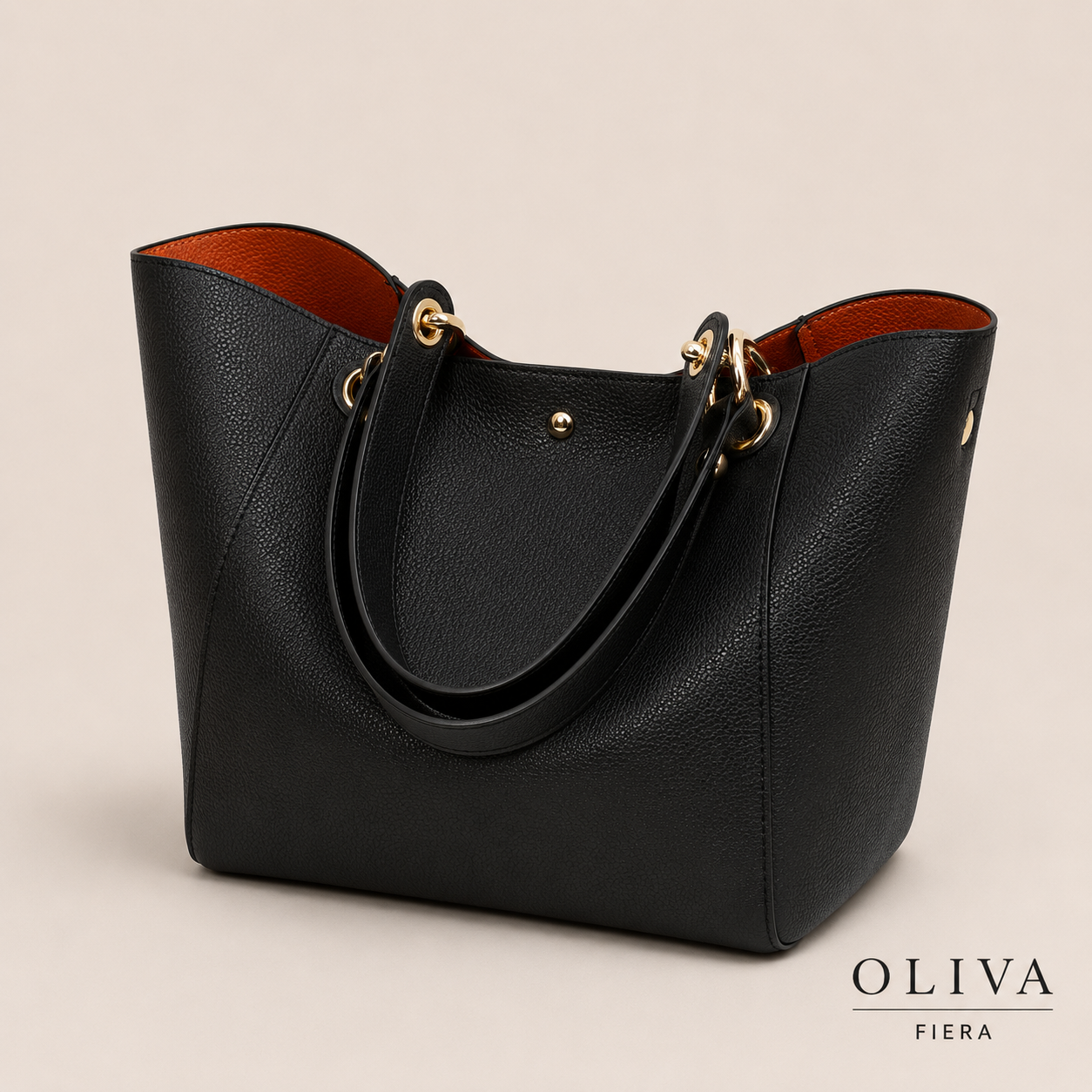 Bolso Bellagio | Bolso Tote Elegante de Gran Capacidad | Oro Silvestre